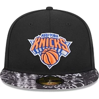 Casquette ajustée 59FIFTY New Era York Knicks Coral Reef pour hommes