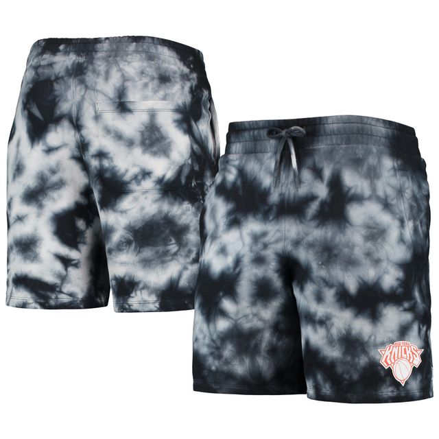 NWE KNICKS NOIR HOMME FLEECE TIE DYE SHORT SHTMEN