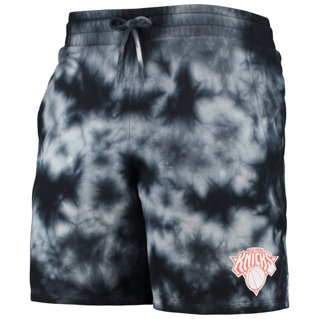 NWE KNICKS NOIR HOMME FLEECE TIE DYE SHORT SHTMEN