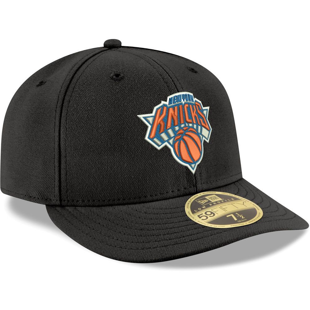 Men's New Era Black New York Knicks Color Pack 59FIFTY Fitted Hat