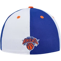 Men's New Era Blue/White York Knicks Script Pinwheel 59FIFTY Fitted Hat