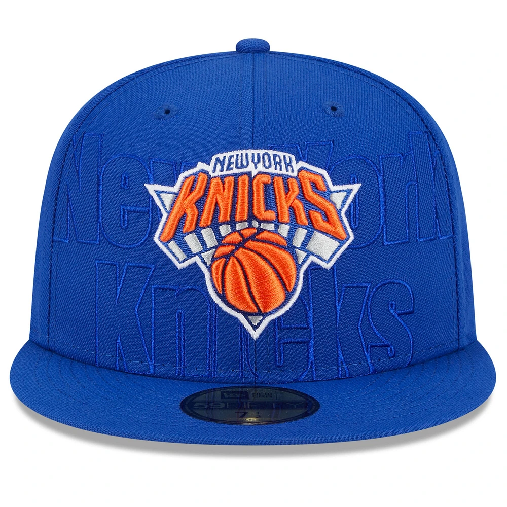 V107988 Knicks 23 NBA NWE DRAFT OTC 59FIFTY HATMENHIC