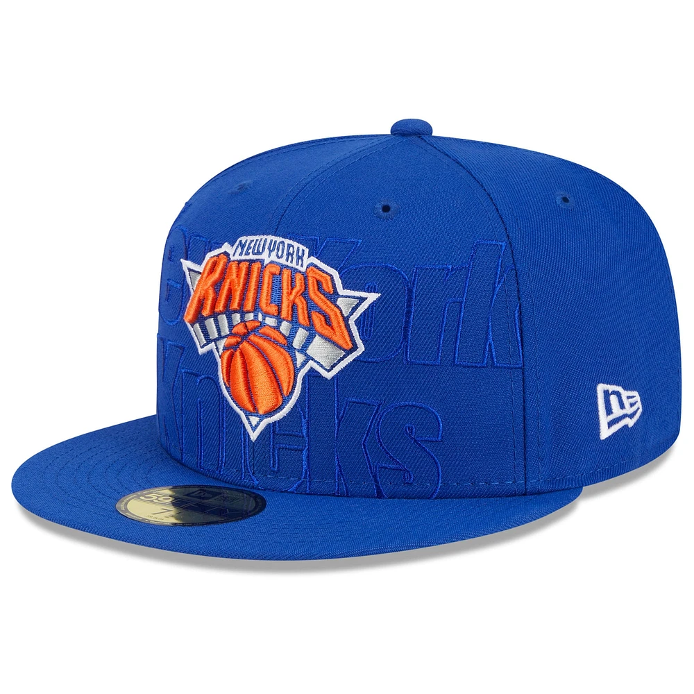 V107988 Knicks 23 NBA NWE DRAFT OTC 59FIFTY HATMENHIC