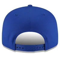 New Era Blue New York Knicks - Casquette arrière ajustable 9FIFTY Snapback pour homme