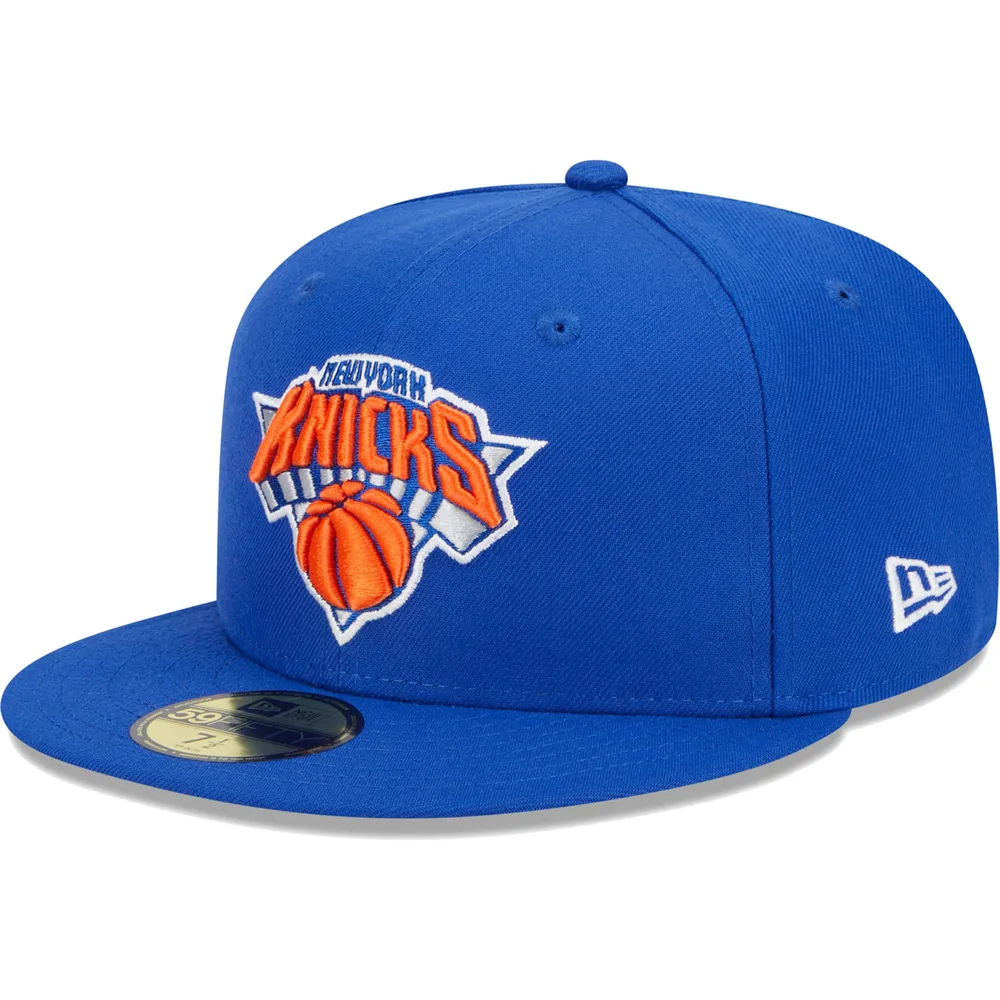 Casquette ajustée 59FIFTY avec sous-visière camouflage des New York Knicks Era pour homme, bleu