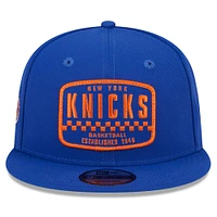 Casquette Snapback 9FIFTY New Era New York Knicks Rally Drive Finish Line pour hommes