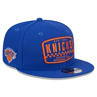 Casquette Snapback 9FIFTY New Era New York Knicks Rally Drive Finish Line pour hommes