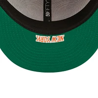 Casquette ajustée 59FIFTY à fente latérale des New York Knicks Era pour homme, bleu