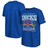 Men's New Era Blue York Knicks Sport Classics T-Shirt