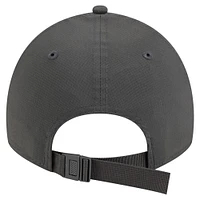 Casquette ajustable New Era 9TWENTY Active Ripstop des New York Knicks, couleur anthracite, pour homme