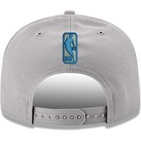 Men's New Era Gray New York Knicks 9FIFTY - Snapback Hat