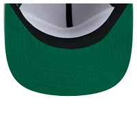 Casquette snapback grise New Era pour homme, motif golfeur rétro des New York Knicks