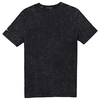 Men's New Era Jalen Brunson Black York Knicks Full Court Press Mineral Wash Player T-Shirt