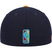 Casquette ajustée 59FIFTY Midnight des New York Knicks Era pour homme, bleu marine/doré