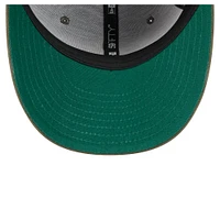 Men's New Era Olive York Knicks Tonal Florals 59FIFTY Fitted Hat