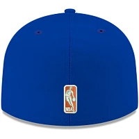 Casquette ajustée 59FIFTY Royal New York Knicks Era pour homme