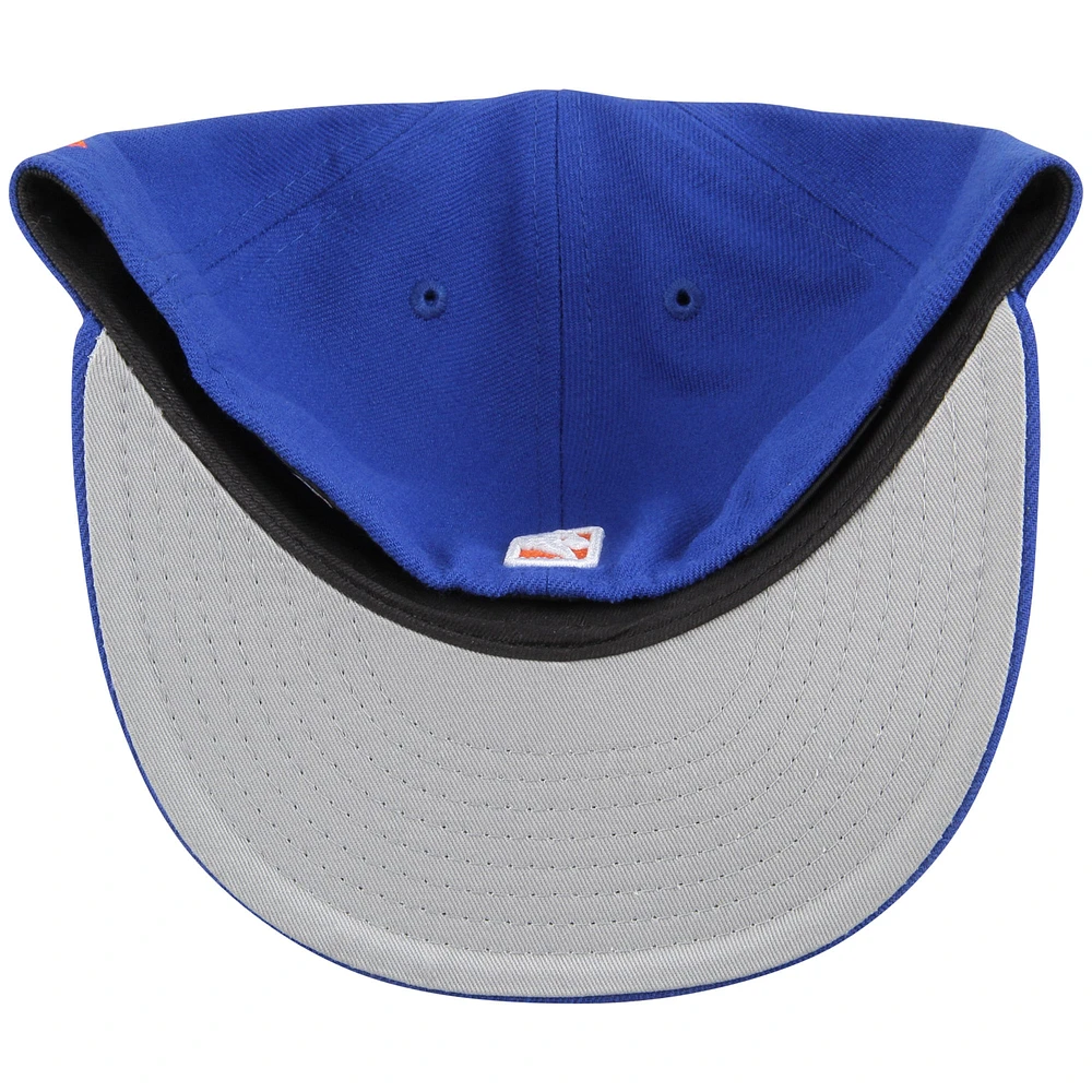 Casquette ajustée 59FIFTY Royal New York Knicks Era pour homme