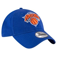 Men's New Era Royal New York Knicks Team 2.0 9TWENTY Adjustable Hat