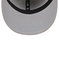 Men's New Era Tan York Knicks 59FIFTY Fitted Hat