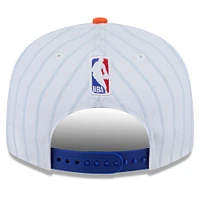 Men's New Era  White New York Knicks 2024/25 City Edition 9FIFTY Snapback Hat