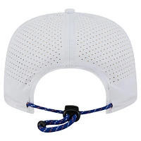 Men's New Era White New York Knicks Performance Rope Golfer Adjustable Hat