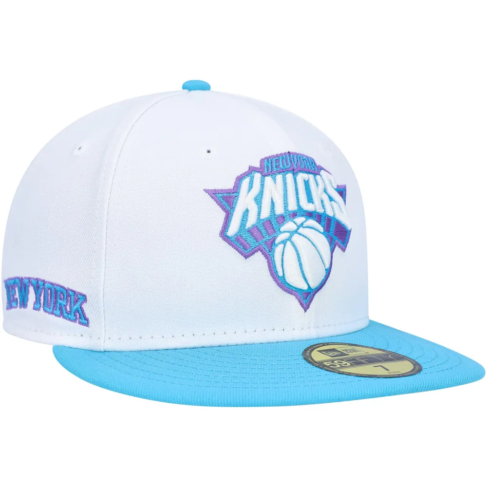 Lids New York Knicks Era Side Split 59FIFTY Fitted Hat - Blue