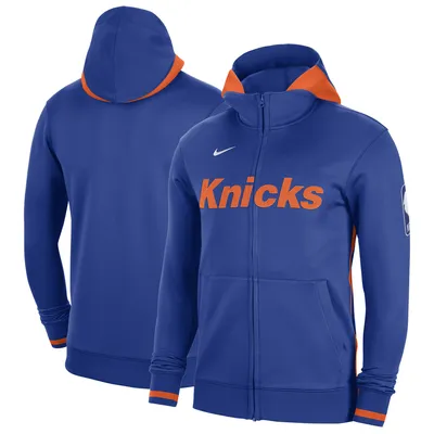 New York Knicks Authentic Nike Showtime Therma Flex Performance