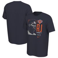 Men's Nike RJ Barrett Navy New York Knicks 2019 NBA Draft First Round Rookie T-Shirt