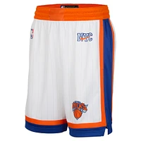 Short Nike Swingman New York Knicks City Edition 2024/25 pour homme, blanc