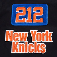 Veste zippée en sergé noir Pro Standard New York Knicks Area Code pour homme