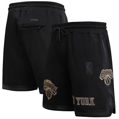 Short Pro Standard noir des New York Knicks pour hommes