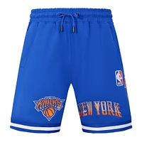 Men's Pro Standard Blue New York Knicks 2024/25 City Edition 2.0 Shorts