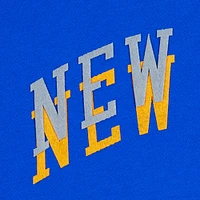 Men's Pro Standard Blue New York Knicks 2024/25 City Edition Pullover Hoodie