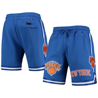 New York Knicks Pro Standard Chenille Shorts - Blue