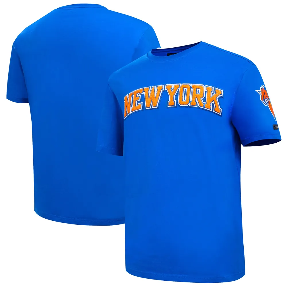 Men's Fanatics Branded Blue New York Knicks Primary Team Logo T-Shirt