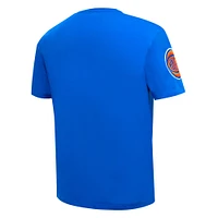 Men's Pro Standard Blue New York Knicks Chenille T-Shirt
