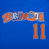 Men's Pro Standard Jalen Brunson Blue New York Knicks City Ransom T-Shirt