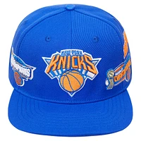 Casquette Snapback Royal New York Knicks Championship Capsule pour homme