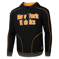 Sweat à capuche noir Stadium Essentials pour hommes des New York Knicks Baseline