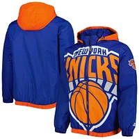 Veste à capuche Starter Blue New York Knicks The Triple Double Full-Zip pour homme