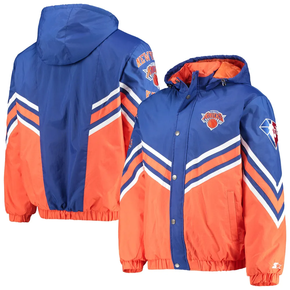 Lids New York Knicks Starter The Maximum Hoodie Full-Zip Jacket