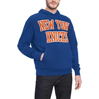 Men's Tommy Jeans Blue New York Knicks Greyson Pullover Hoodie