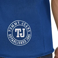 Sweat à capuche manches courtes Paul French Terry bleu New York Knicks de Tommy Jeans pour homme