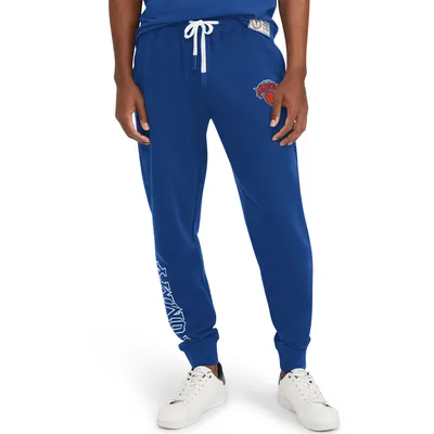 New York Knicks Tommy Jeans Carl Bi-Blend Fleece Jogger Pants - Royal