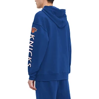 Men's Tommy Jeans Royal New York Knicks Kenny Pullover Hoodie