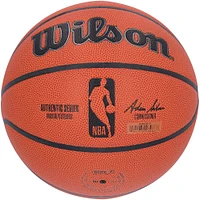 Mikal Bridges New York Knicks Autographed Wilson Authentic Series Indoor/Outdoor Basketball