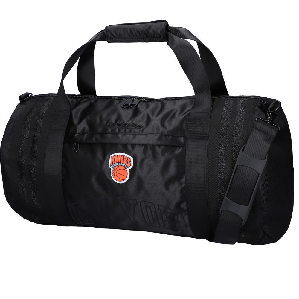 Mitchell & Ness New York Knicks Hardwood Classics Satin Duffel Bag