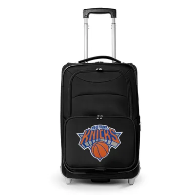 New York Knicks MOJO 21" Softside Rolling Carry-On Suitcase - Black