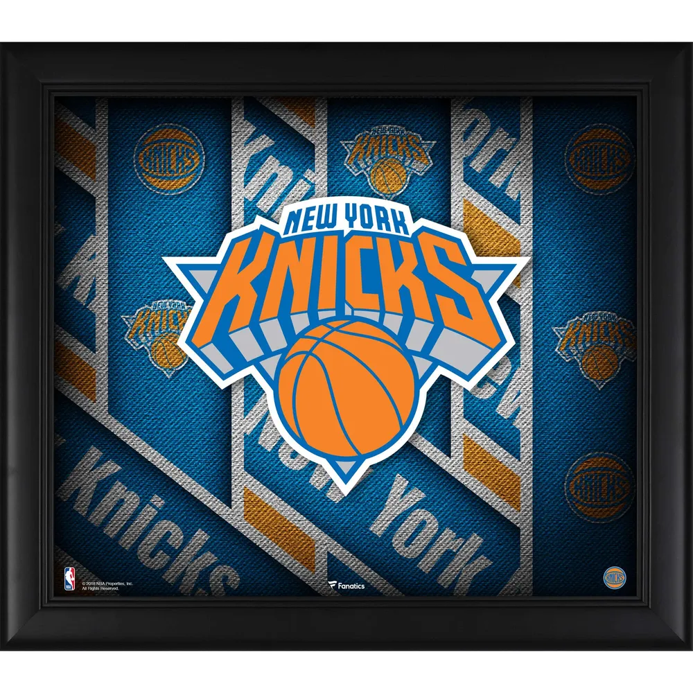 New York Knicks Fanatics Authentic Brown Framed Jersey Display Case