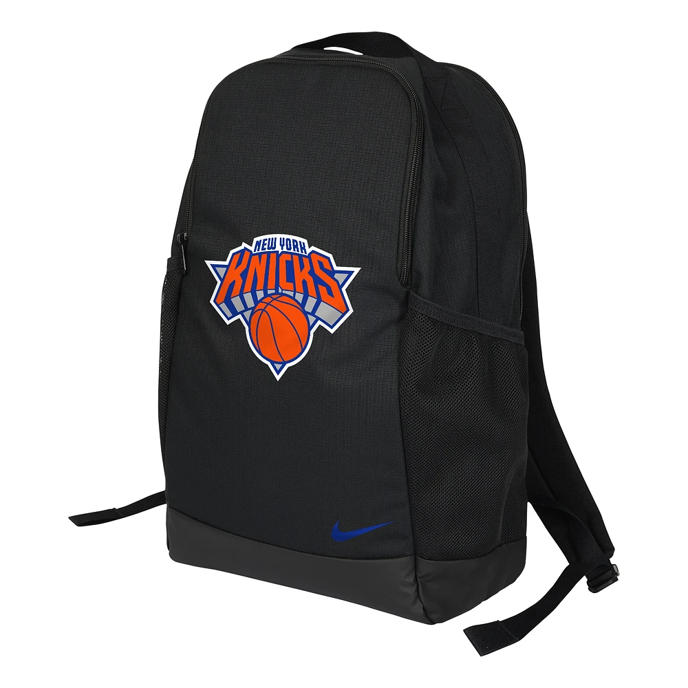 Nike Black New York Knicks Brasilia Backpack